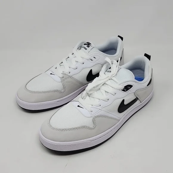 Nike SB Alleyoop White Black Mens  Skateboarding Shoes s-l400.jpg main image 3